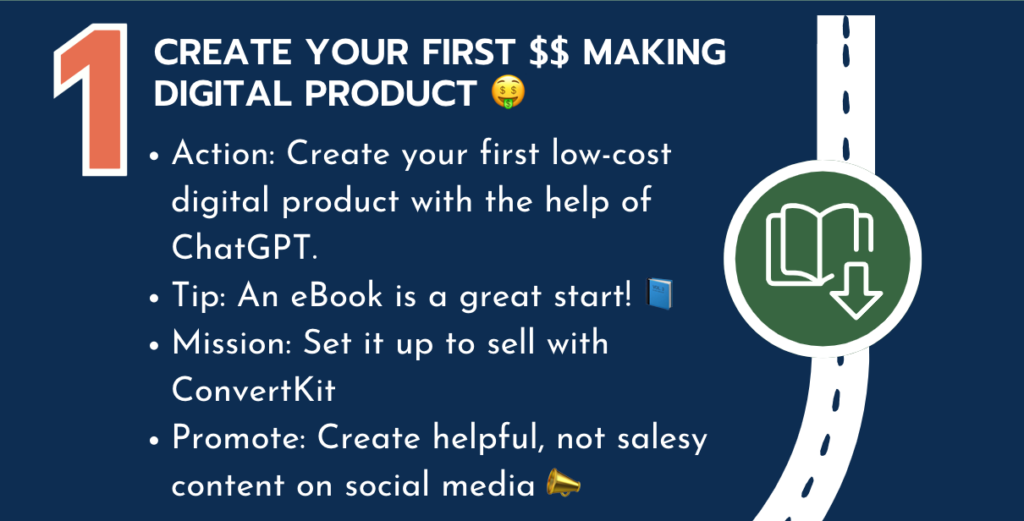Phase 1 of How to Start an Online Business. Create your first money making digital product.